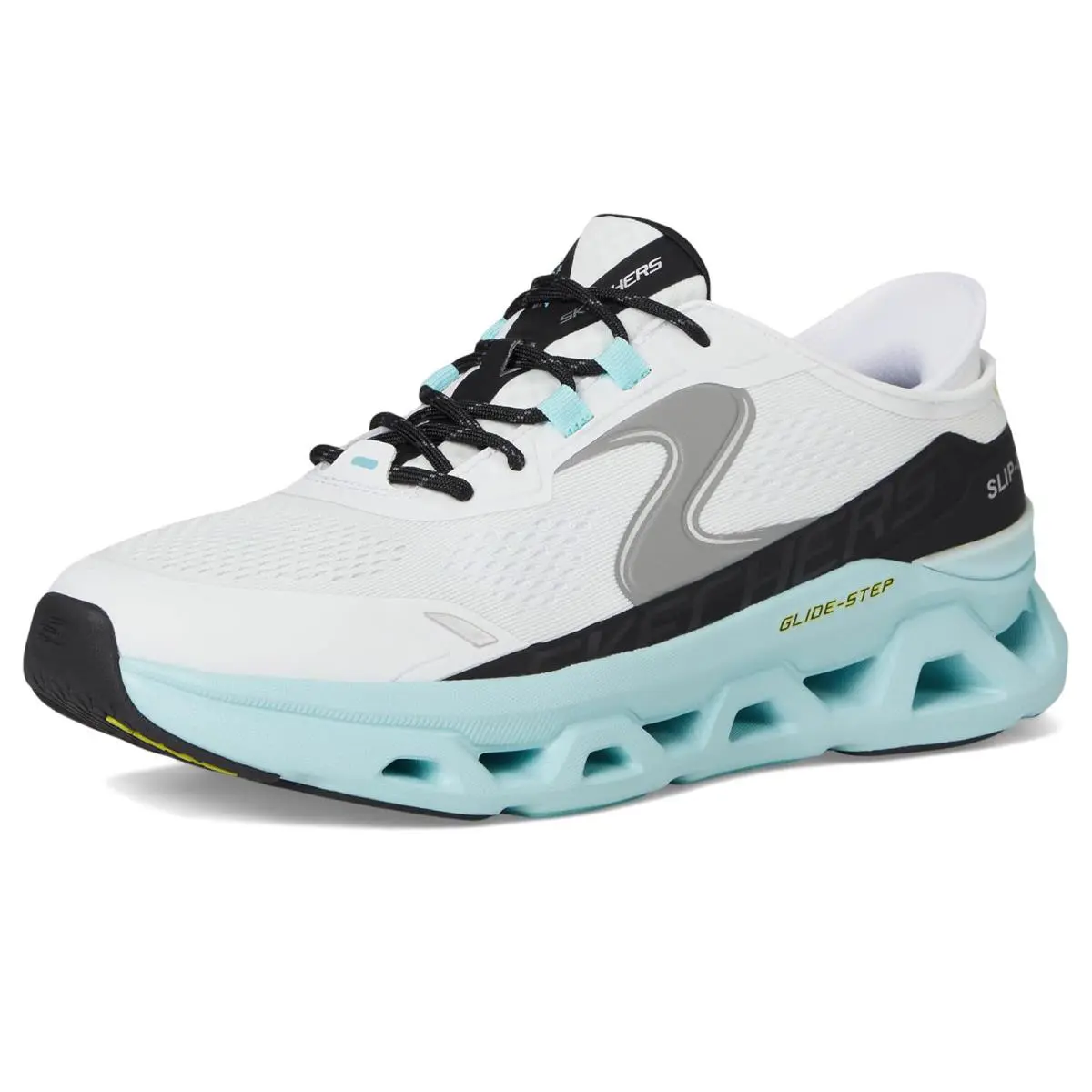 Skechers shoes - Charcoal/Lime 26