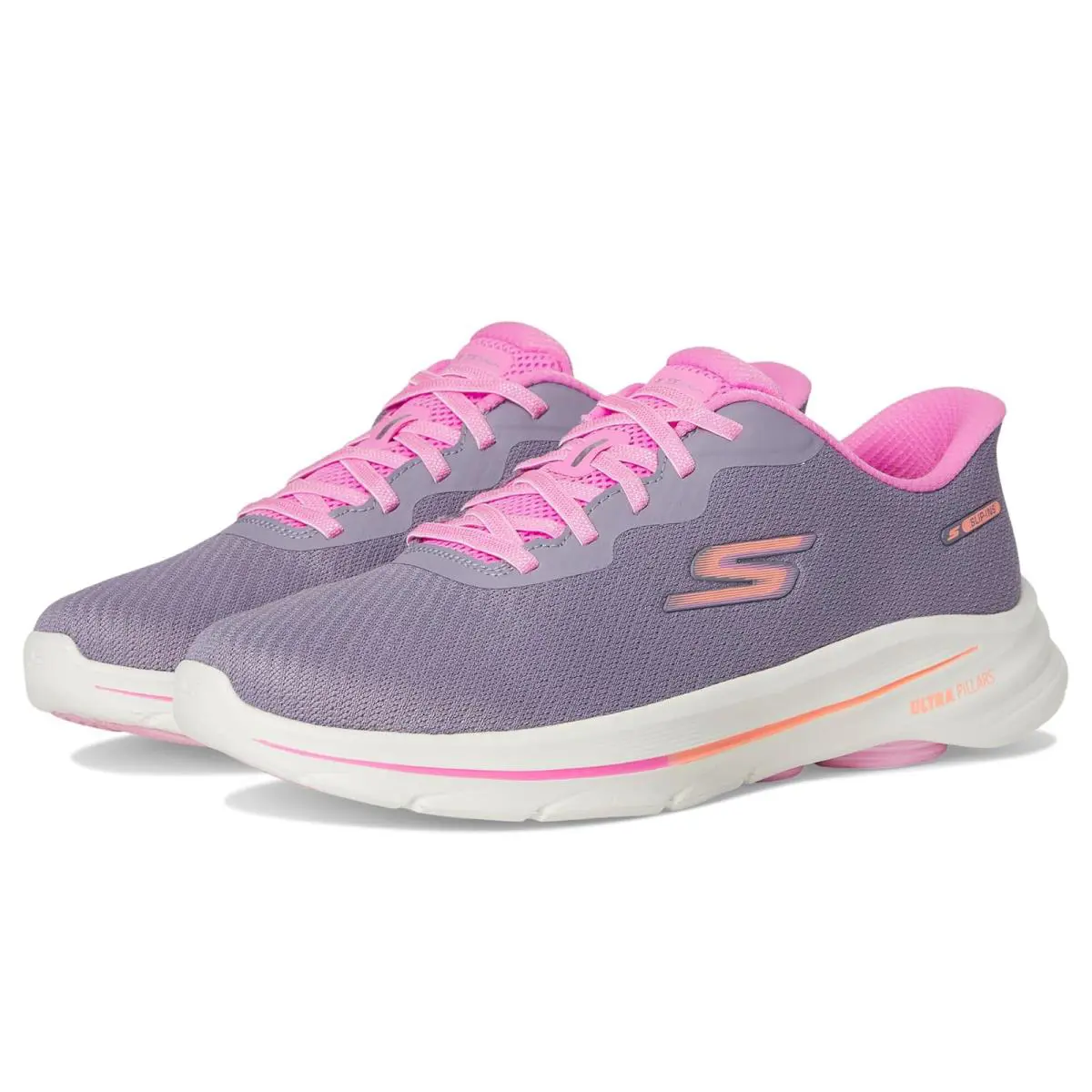 Skechers shoes - Gray/Pink 6