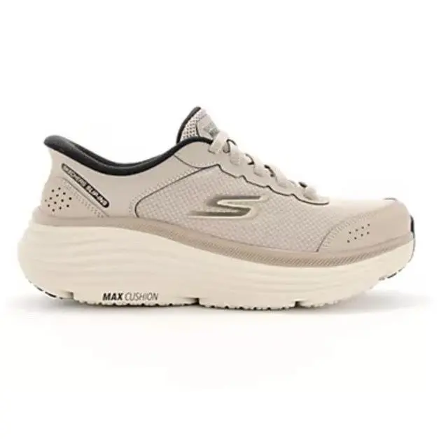 Skechers Men’s Slip-ins Max Cushioning Sneakers - Cardova - Taupe Size 8 Medium
