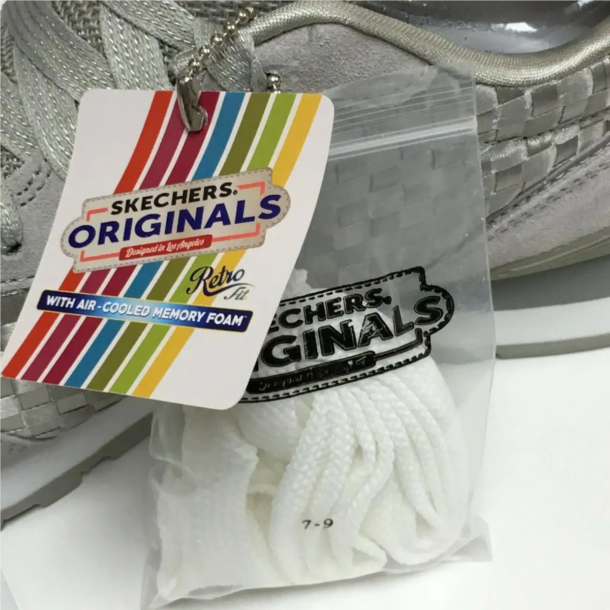 Skechers shoes - Skechers Retros OG 85 Hypnotic - 115/NVGY - Gray, Manufacturer: Gray (UPC: 889110716946) 9