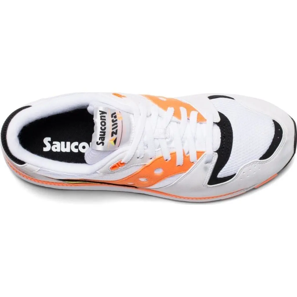 Saucony shoes - Saucony Azura - Azura - WHITE/GREY/ORANGE/BLACK -U45-S70437-2 3