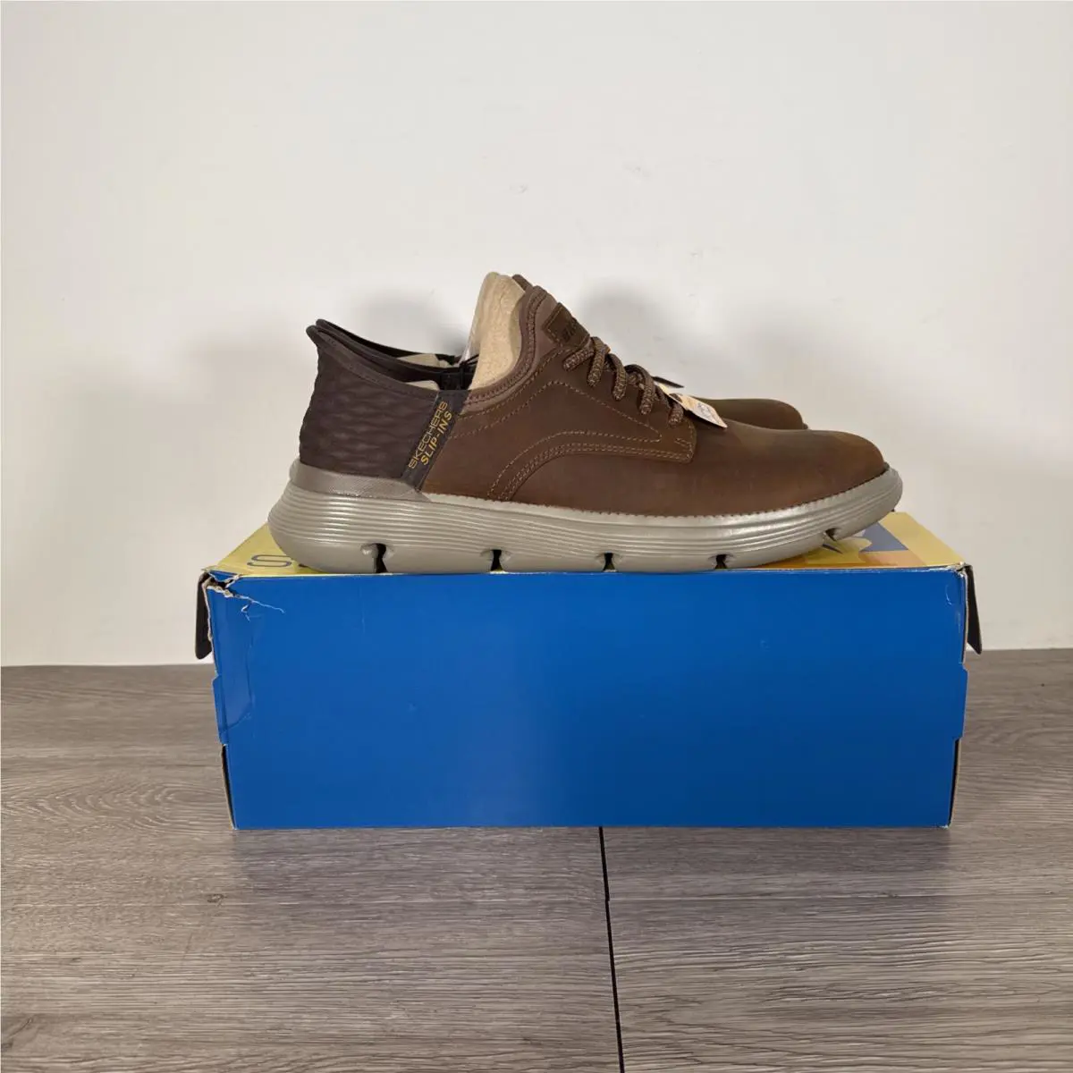 Skechers shoes - Skechers Garza Gervin - Garza Gervin - Dk Brown (UPC: 0196989359816) 5