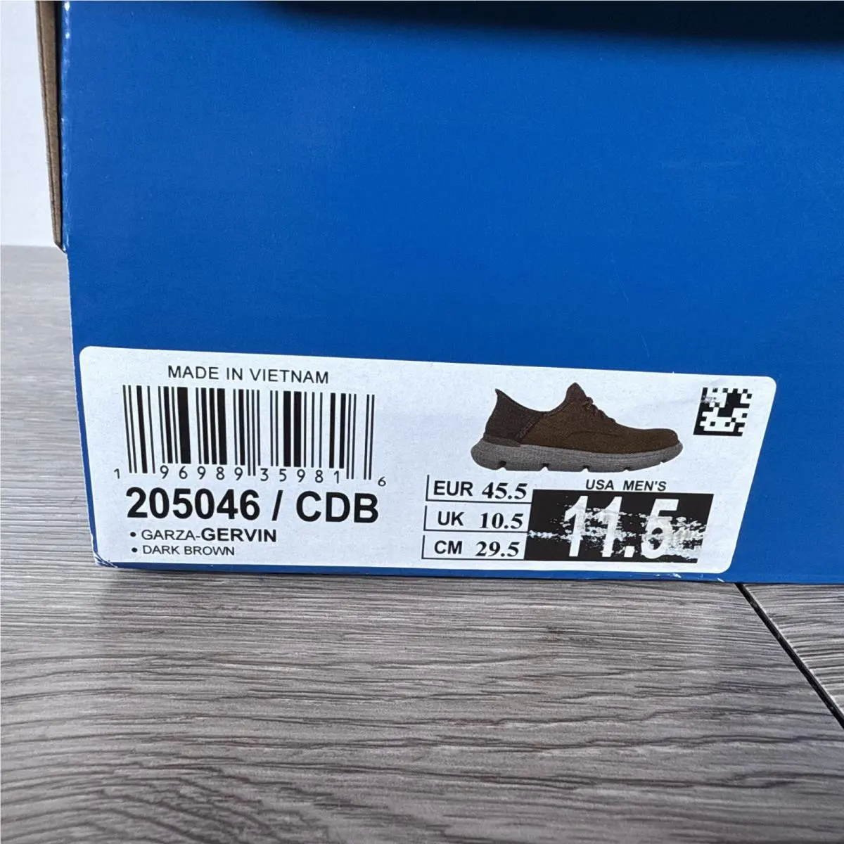 Skechers shoes - Skechers Garza Gervin - Garza Gervin - Dk Brown (UPC: 0196989359816) 0
