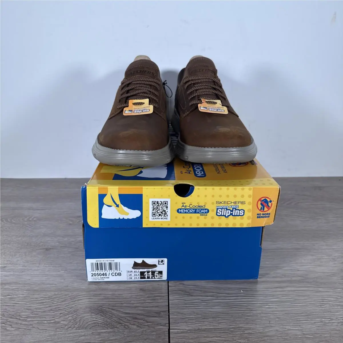 Skechers shoes - Skechers Garza Gervin - Garza Gervin - Dk Brown (UPC: 0196989359816) 1