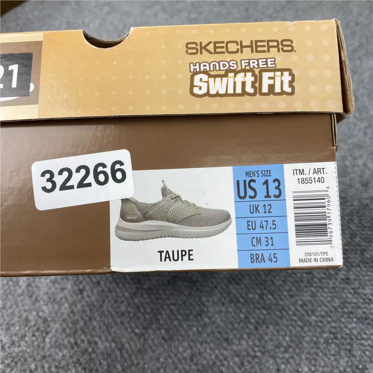 Skechers shoes - Skechers Hands Free Swift Fit - Brown 9