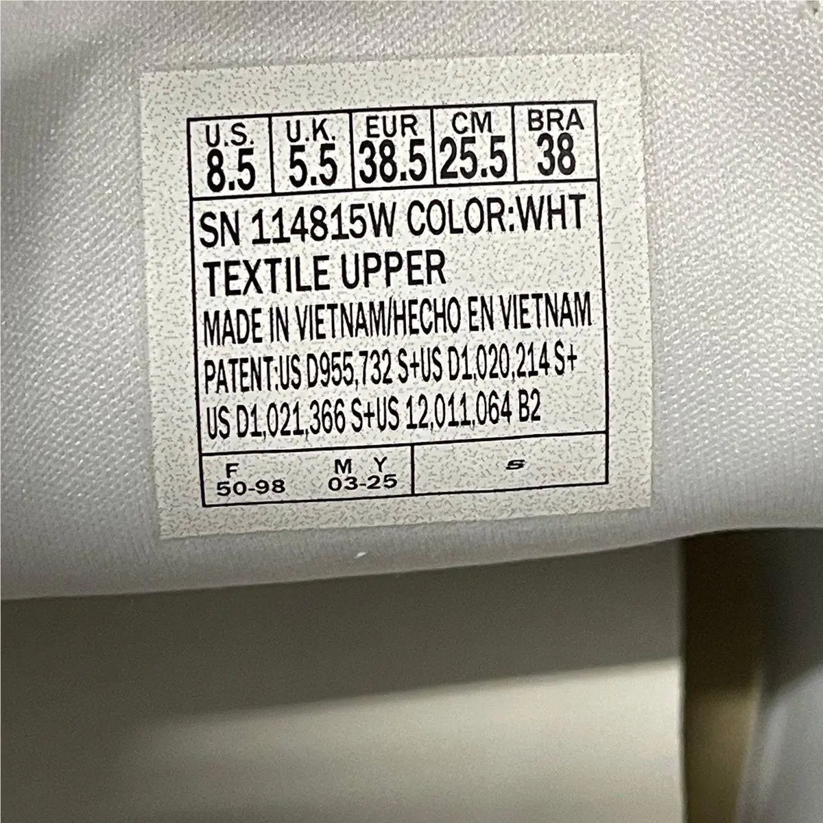 Skechers shoes - vs-168526 - vs-168526 - White (UPC: 197627813059) 1
