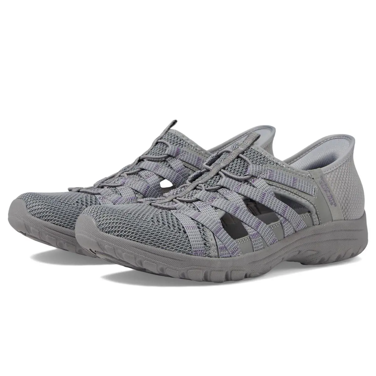 Women`s Reggae Fest 2.0-Neap Tide Water Shoe Grey 7 by Skechers