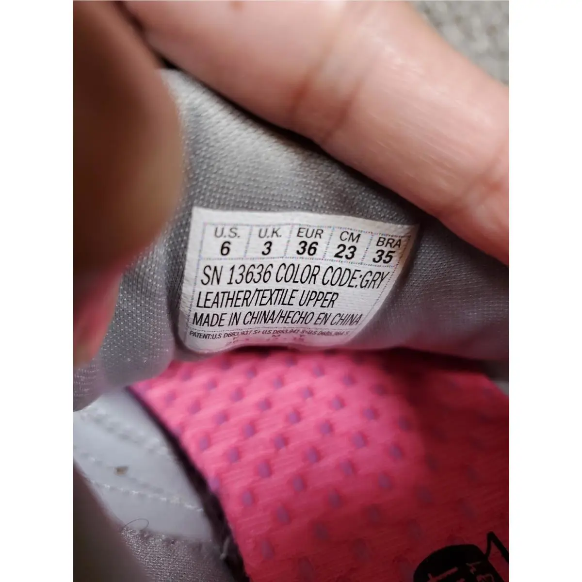 Skechers shoes - SKECHERS GO WALK Joy - WALK Joy - SN 13636 - Gray (UPC: 191665689973) 9