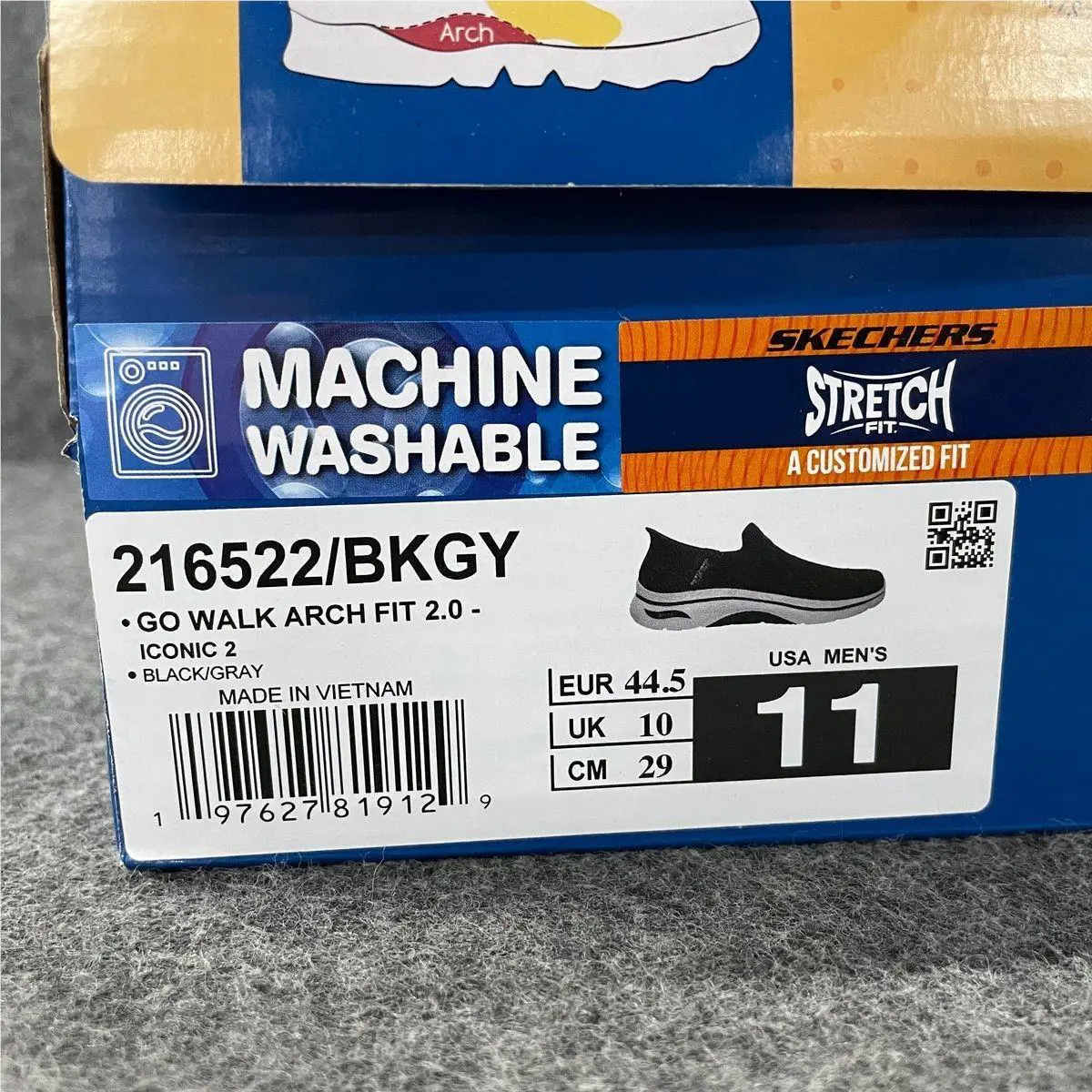 Skechers shoes - vs-167618 - vs-167618 - Black (UPC: 197627819129) 4
