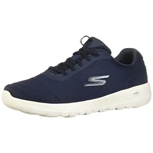 124094 Skechers Women`s GO Walk Joy-ecstatic Sneaker Navy Size 8 Wedges