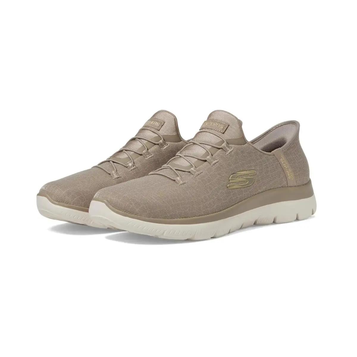 Skechers Arch Fit Taype/gold Summits Trainers 9 Wide