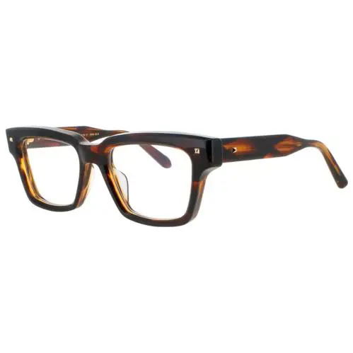 Valentino Eyeglasses Essential-i VLX-121B Square Unisex Havana Eyewear