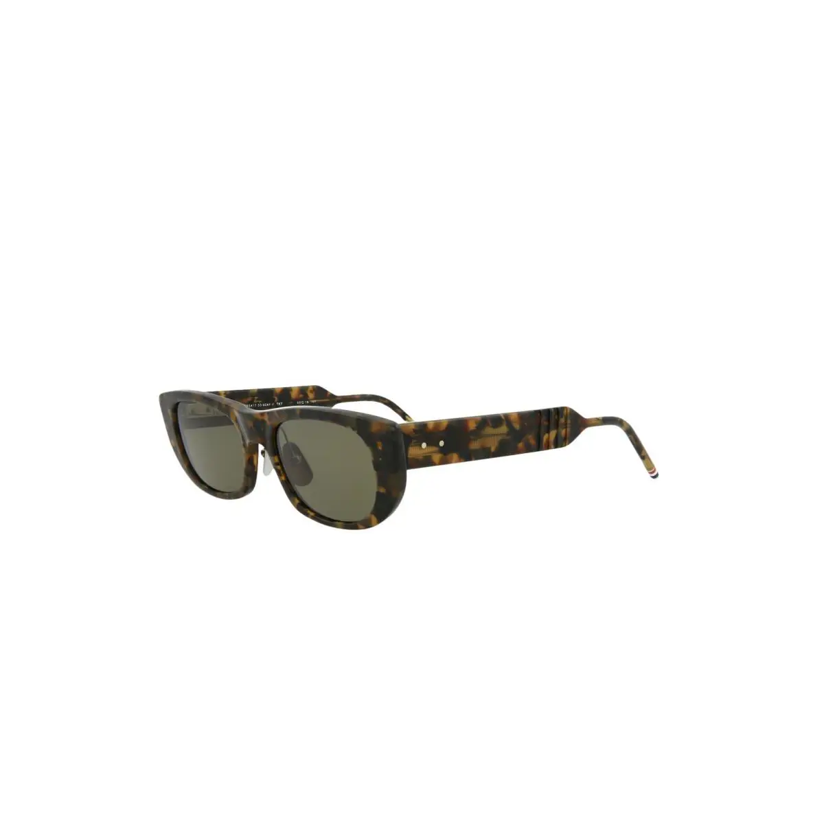 Unisex Novelty 53mm Tortoise Sunglasses TBS417-53-02AF by Thom Browne
