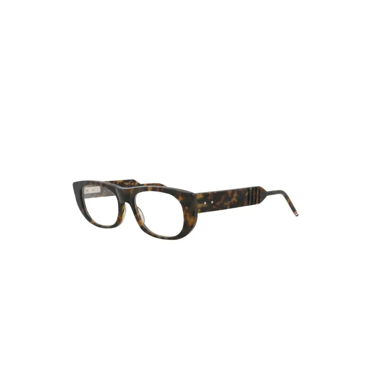 Unisex Novelty 53mm Tortoise Opticals TBX417-5302 by Thom Browne