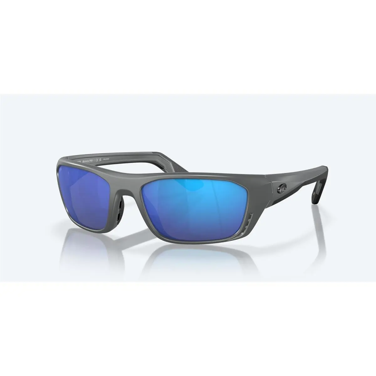 Costa Del Mar Whitetip Pro Matte Gray/blue Mirror 580G Polarized 57mm Sunglasses