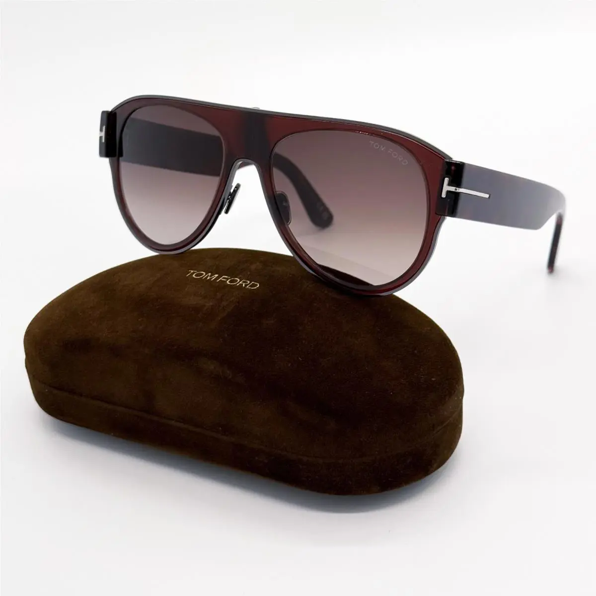 Tom Ford LYLE-02 TF1074 48T Unisex Aviator Sunglasses FT1074/S 48T