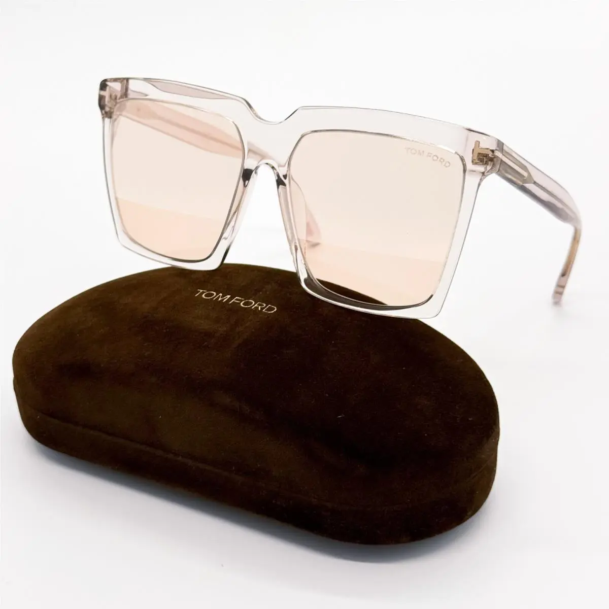 Tom Ford SABRINA-02 TF764 20Z Women Square Sunglasses FT0764/S 20Z