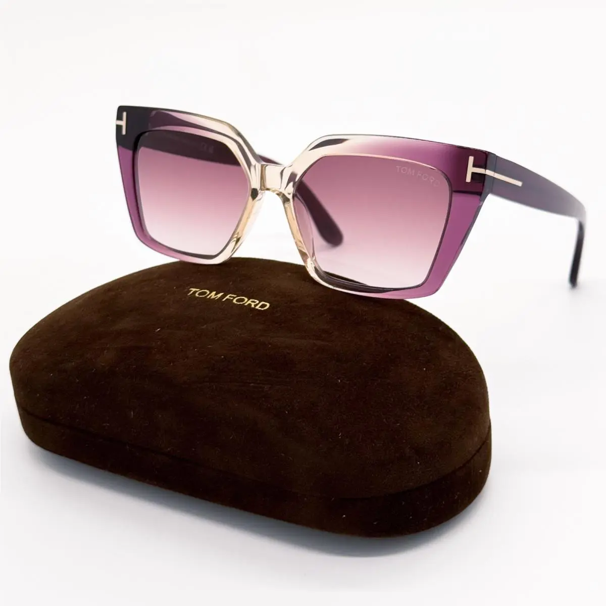 Tom Ford TF1030 83Z Black/violet FT1030/S 83Z Women Sunglasses Tom Ford