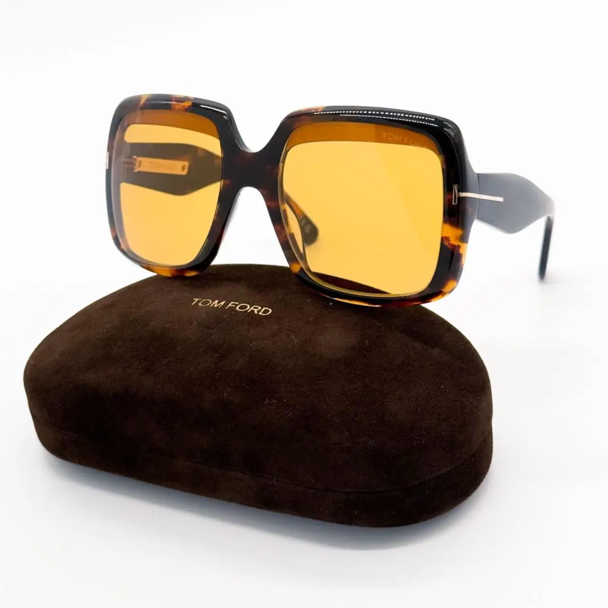 Tom Ford TF1194 52E Sunglasses FT1194/S 52E Women Havana Eyewear