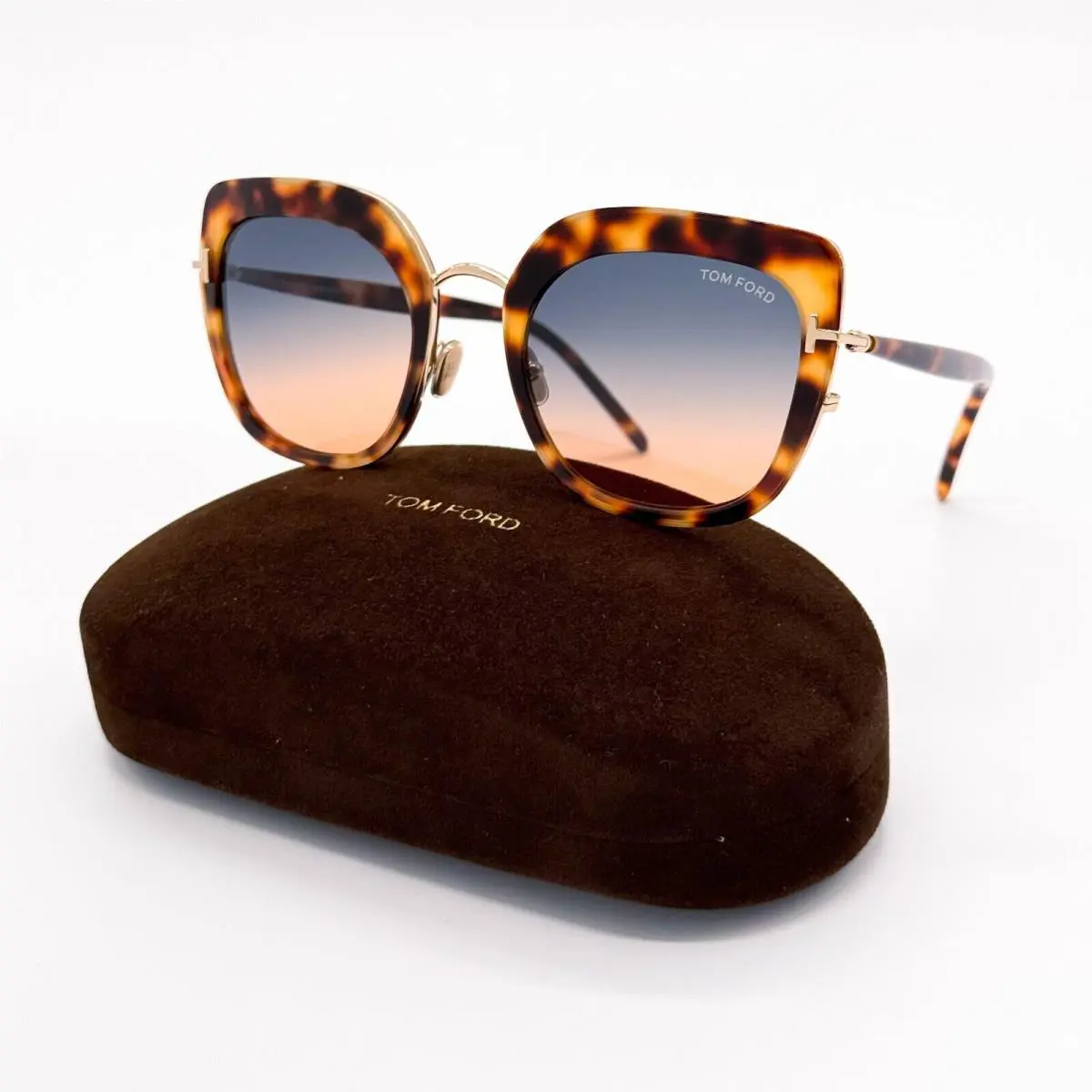 Tom Ford Virginia TF945 53P Women Sunglasses FT0945/S Havana