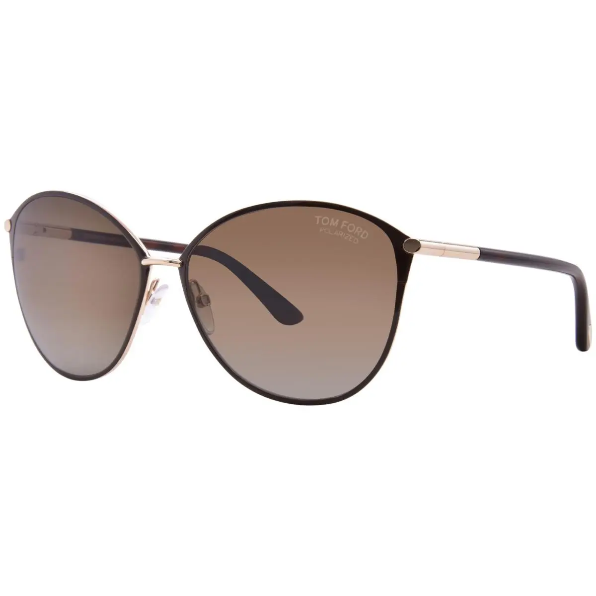 Tom Ford Penelope FT0320 32F Gold Gradient Brown 59 mm Women`s Sunglasses