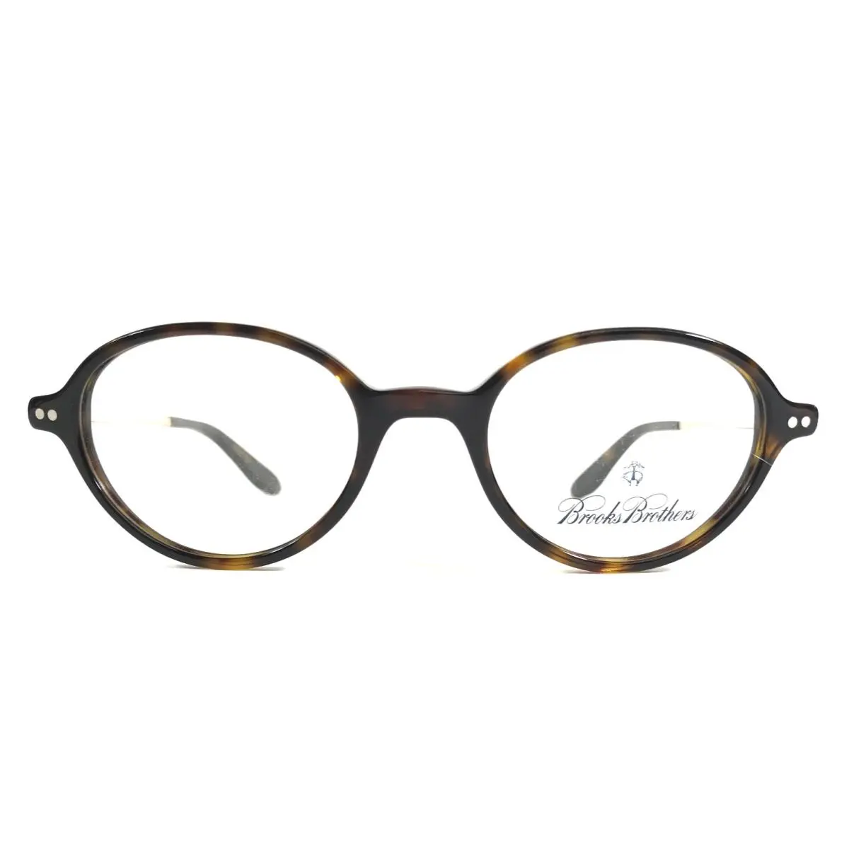 Brooks Brothers Petite Eyeglasses Frames BB688 5234 Dark Tortoise Gold 47-19-145