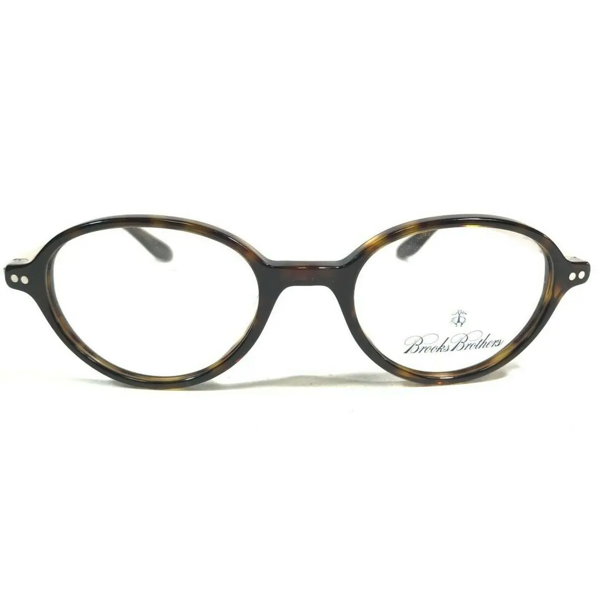 Brooks Brothers Petite Eyeglasses Frames BB688 5234 Tortoise Round 47-19-145