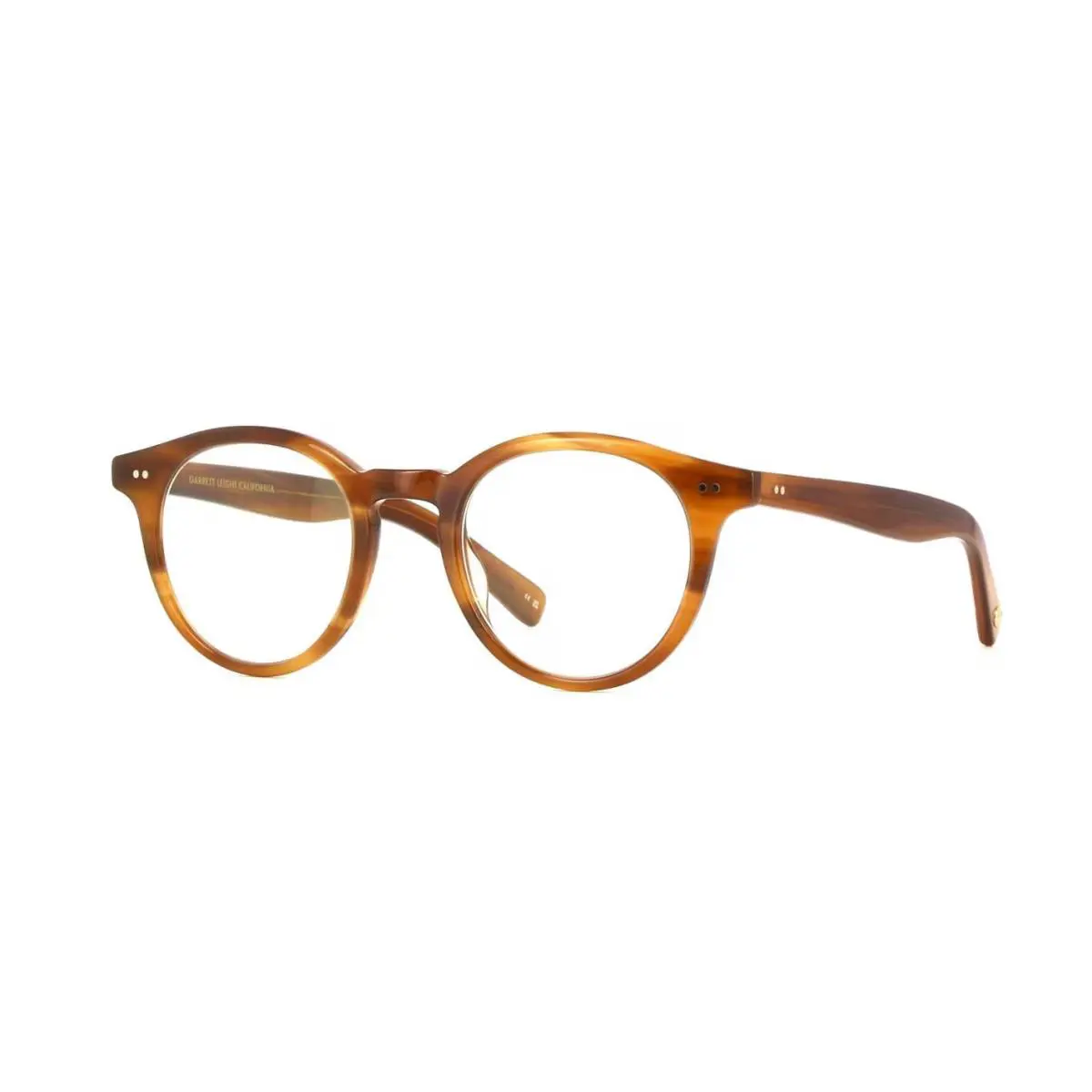 Garrett Leight Clune X True Demi TD Eyeglasses - Frame: True Demi