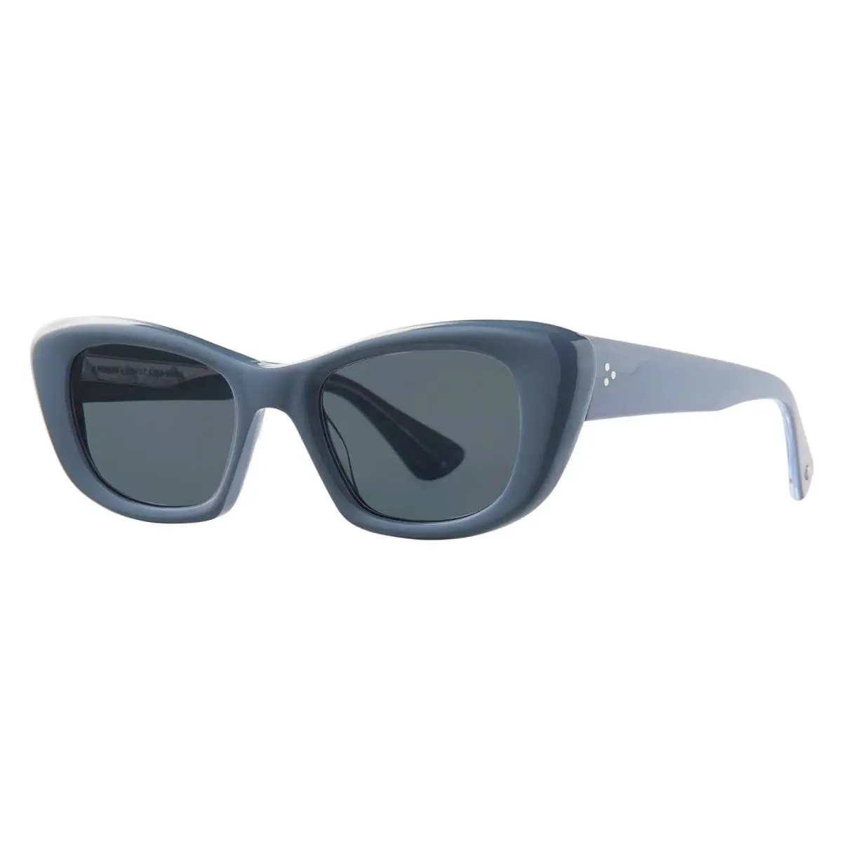 Garrett Leight Sierra Sun Denim Blue/blue Smoke Dblu/bs Sunglasses