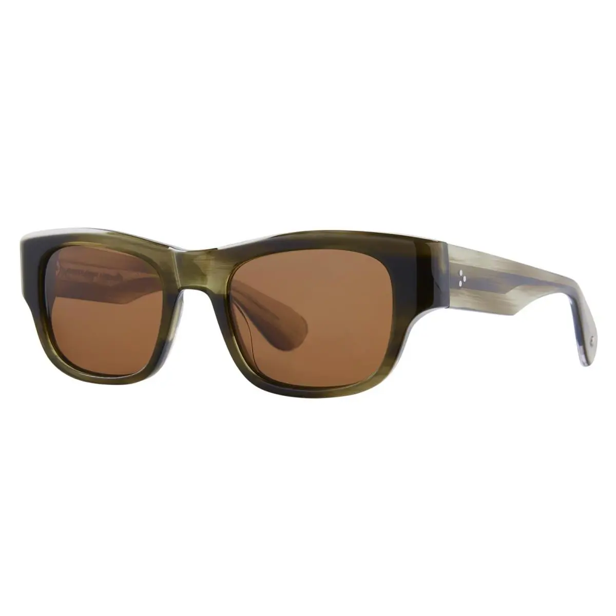 Garrett Leight Shasta Sun Douglas Fir/pure Coffee Polar Dgfr/pcof Sunglasses - Frame: Douglas Fir, Lens: Pure Coffee Polar
