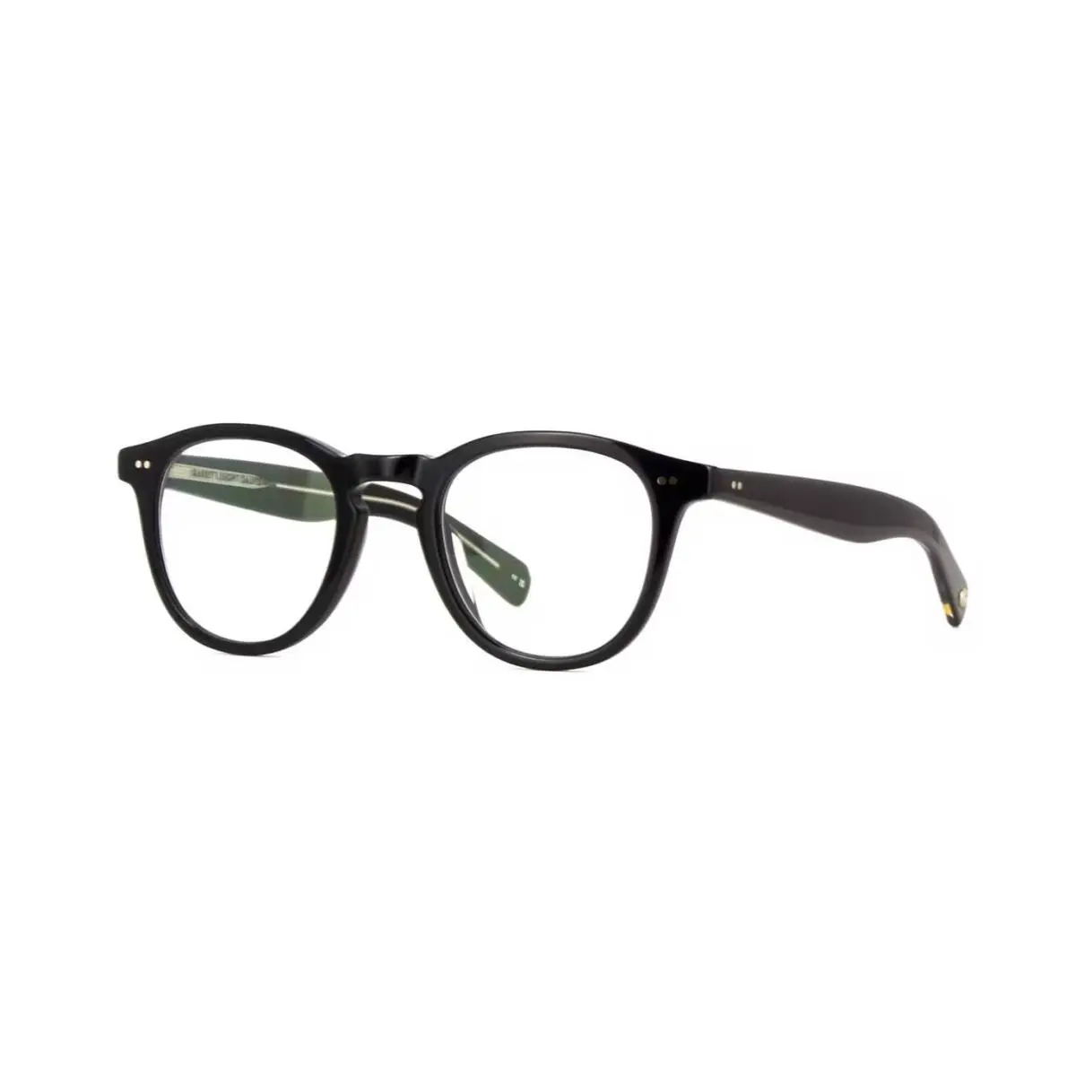 Garrett Leight Hampton X Black BK Eyeglasses - Frame: Havana