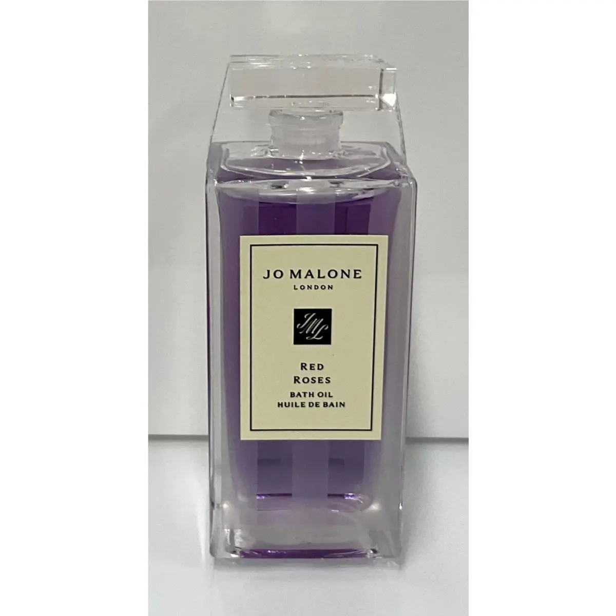 JO Malone Red Roses Bath Oil 1 oz / 30 ml Unbox
