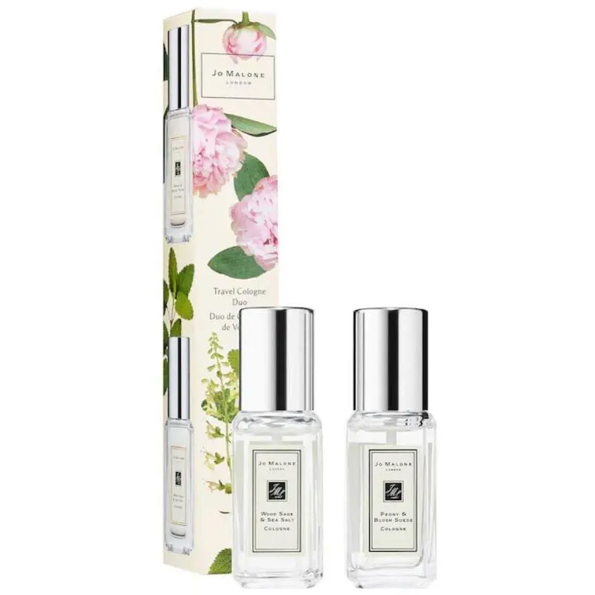 Jo Malone London Wood Sage Sea Salt/peony Blush Suede Mini Cologne Set
