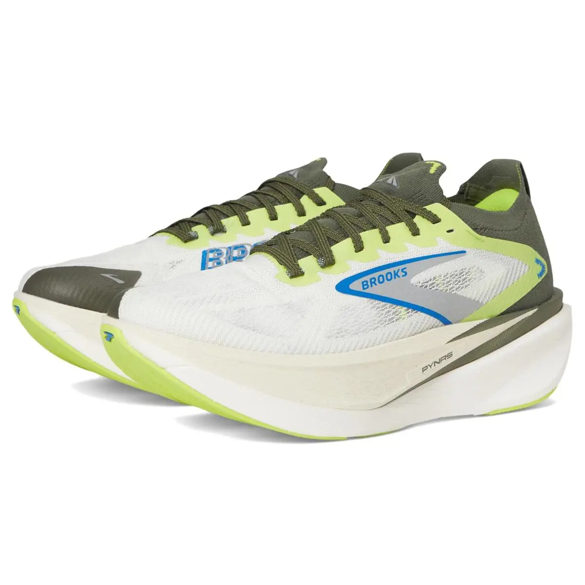 Brooks shoes - Coconut/Green Gecko/Pink Clay 20