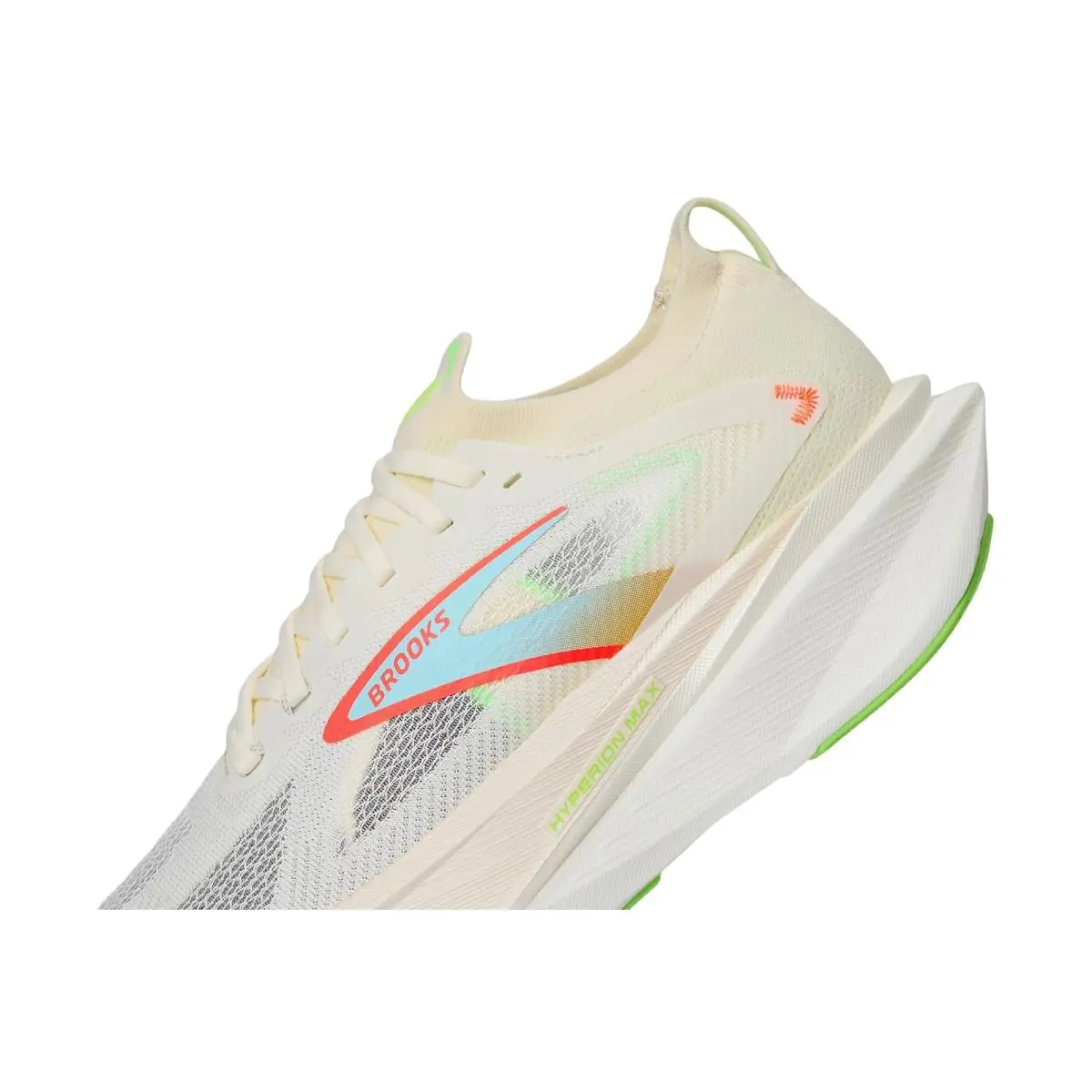 Brooks shoes - Blanc/Acid Lime/Blue 18