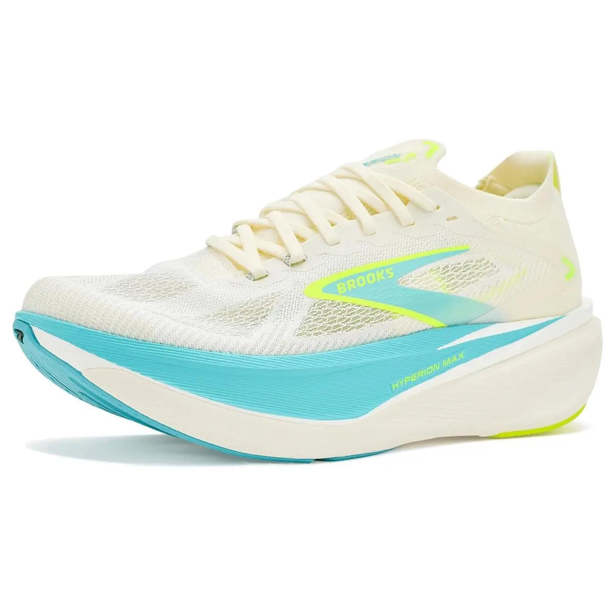 Brooks shoes - Blanc/Acid Lime/Blue 20