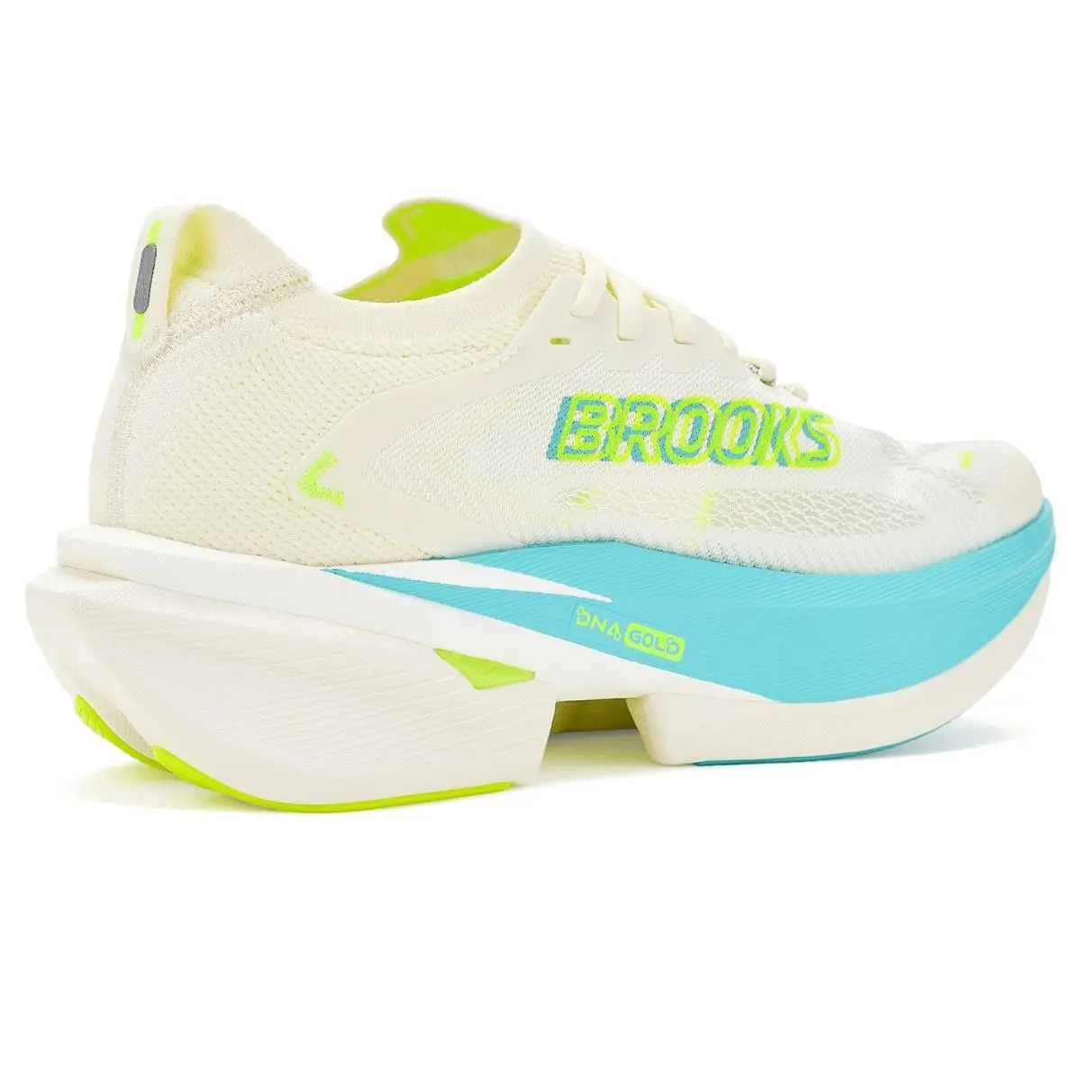 Brooks shoes - Blanc/Acid Lime/Blue 23