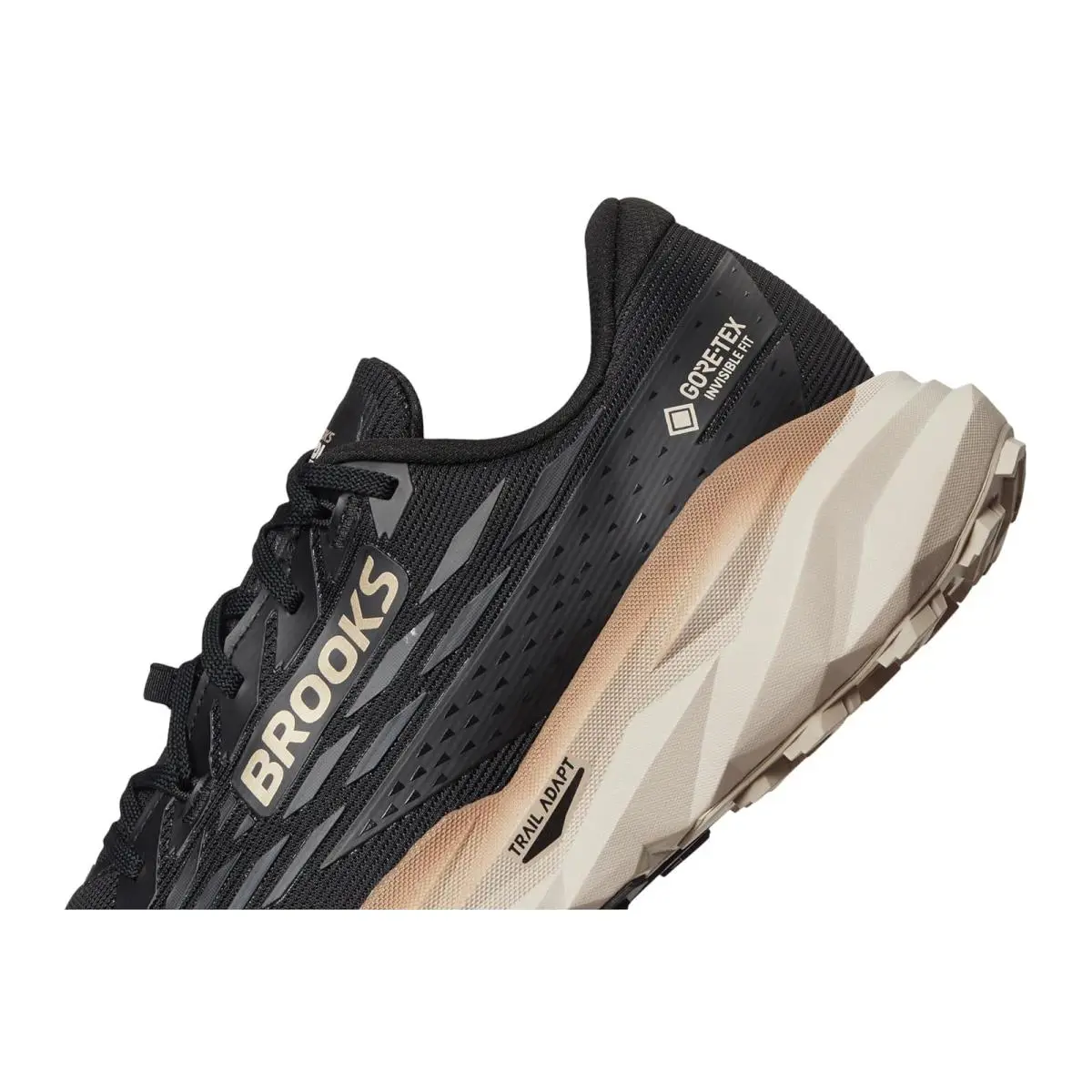 Brooks shoes - Black/Ebony/Chateau Gray 4