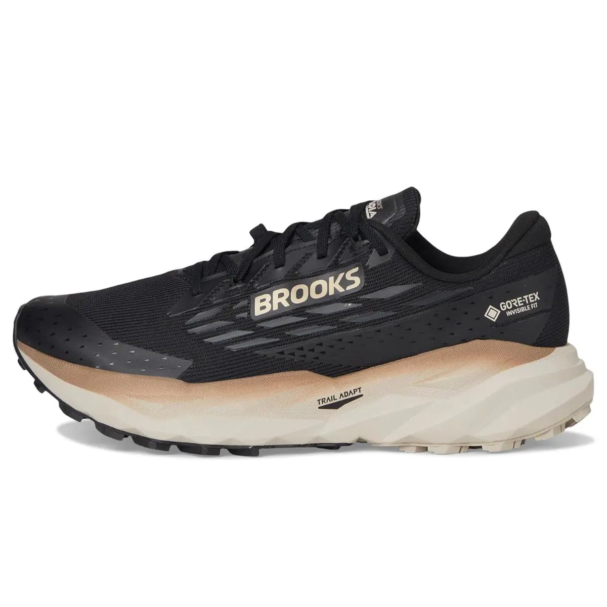 Brooks shoes - Black/Ebony/Chateau Gray 9