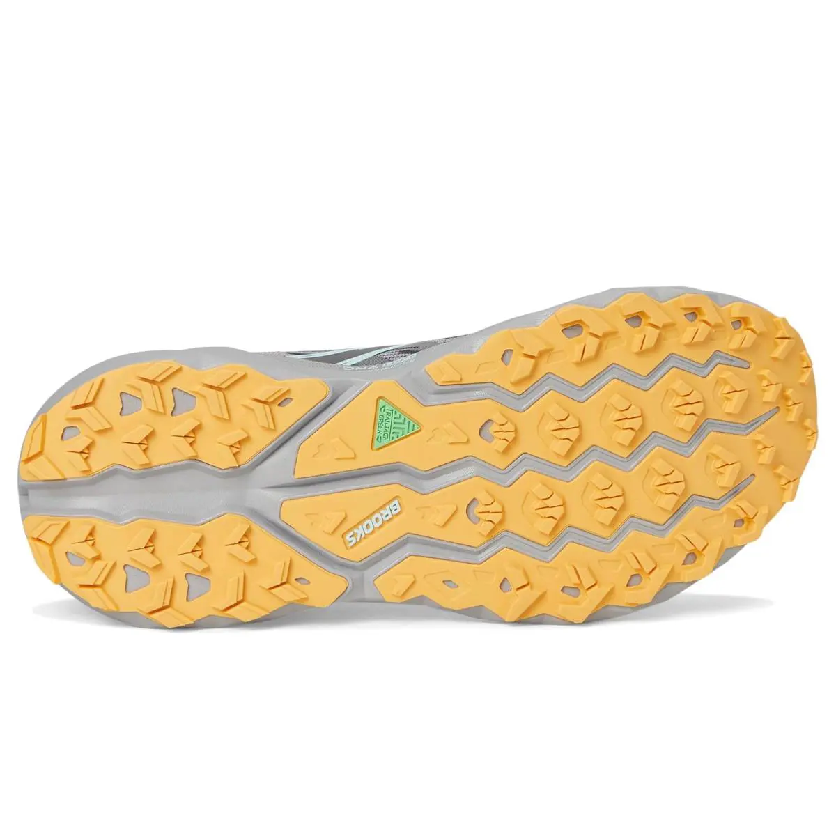 Brooks shoes - Alloy/Ebony/Orange 1