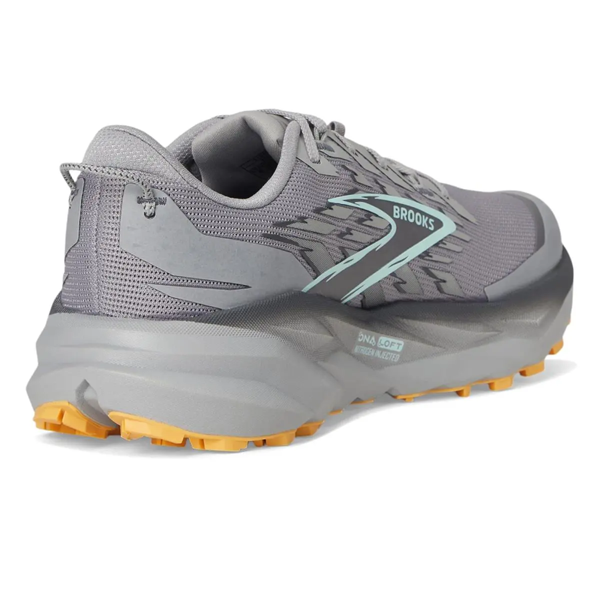 Brooks shoes - Alloy/Ebony/Orange 3