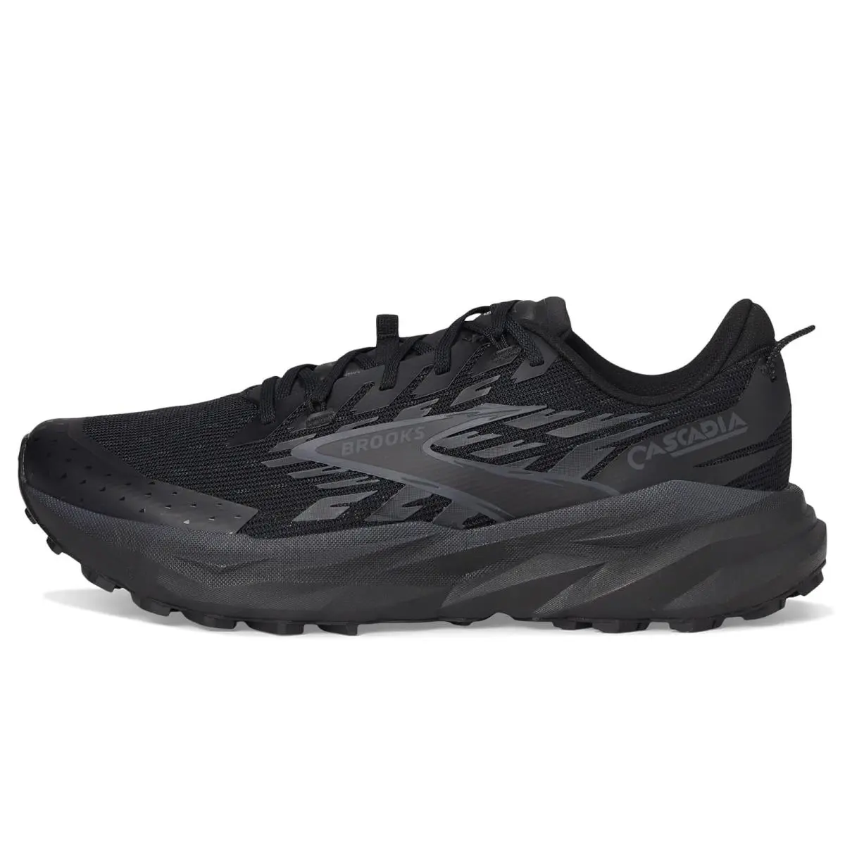 Brooks shoes - Black/Black/Ebony 9