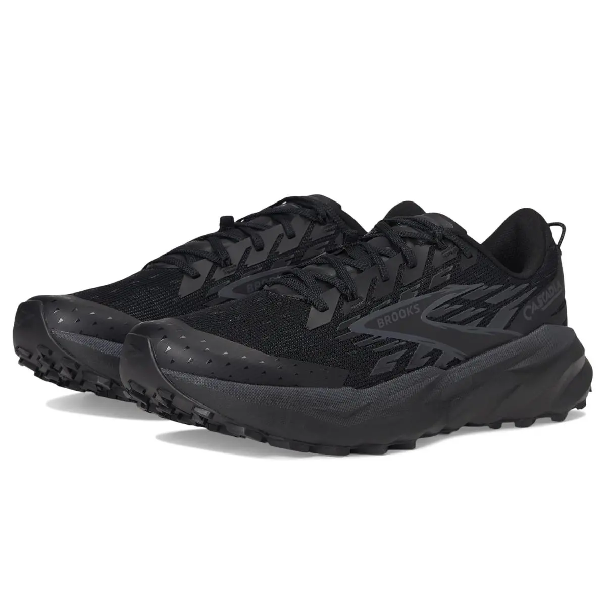 Brooks shoes - Alloy/Ebony/Orange 13