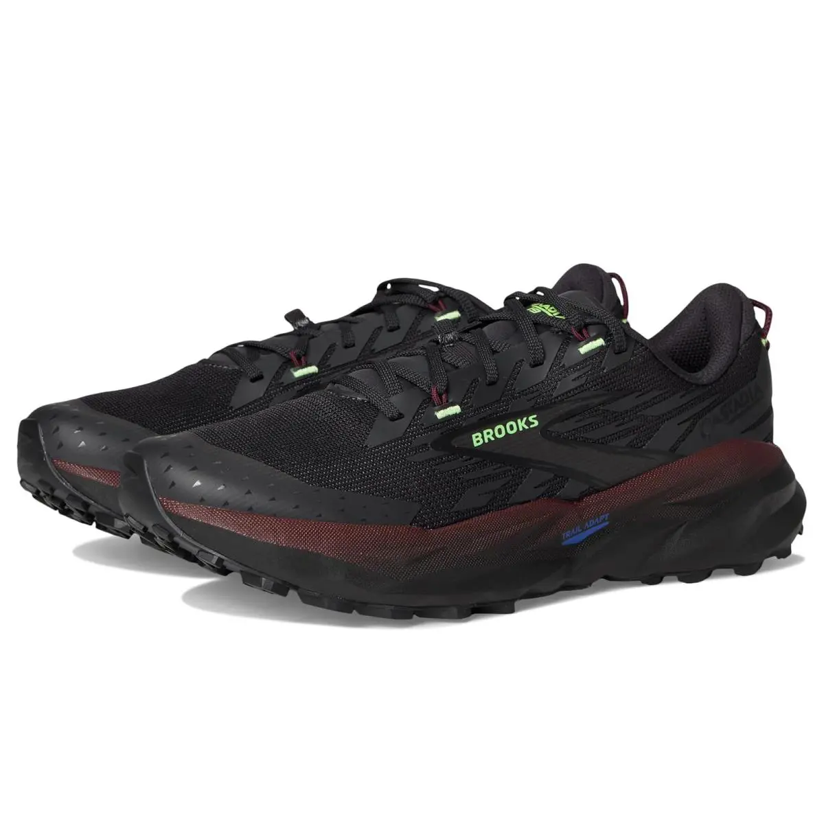Brooks shoes - Alloy/Ebony/Orange 27