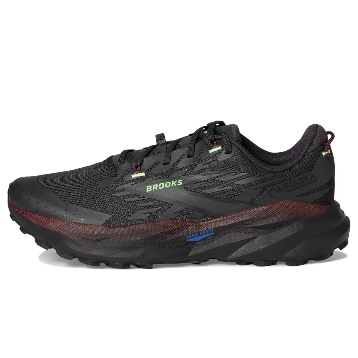 Brooks shoes - Alloy/Ebony/Orange 30