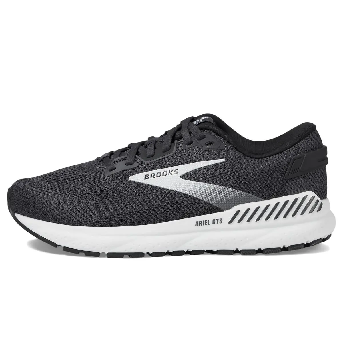 Brooks shoes - Ebony/Black/White 8