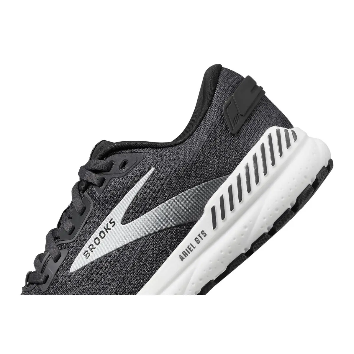 Brooks shoes - Ebony/Black/White 9
