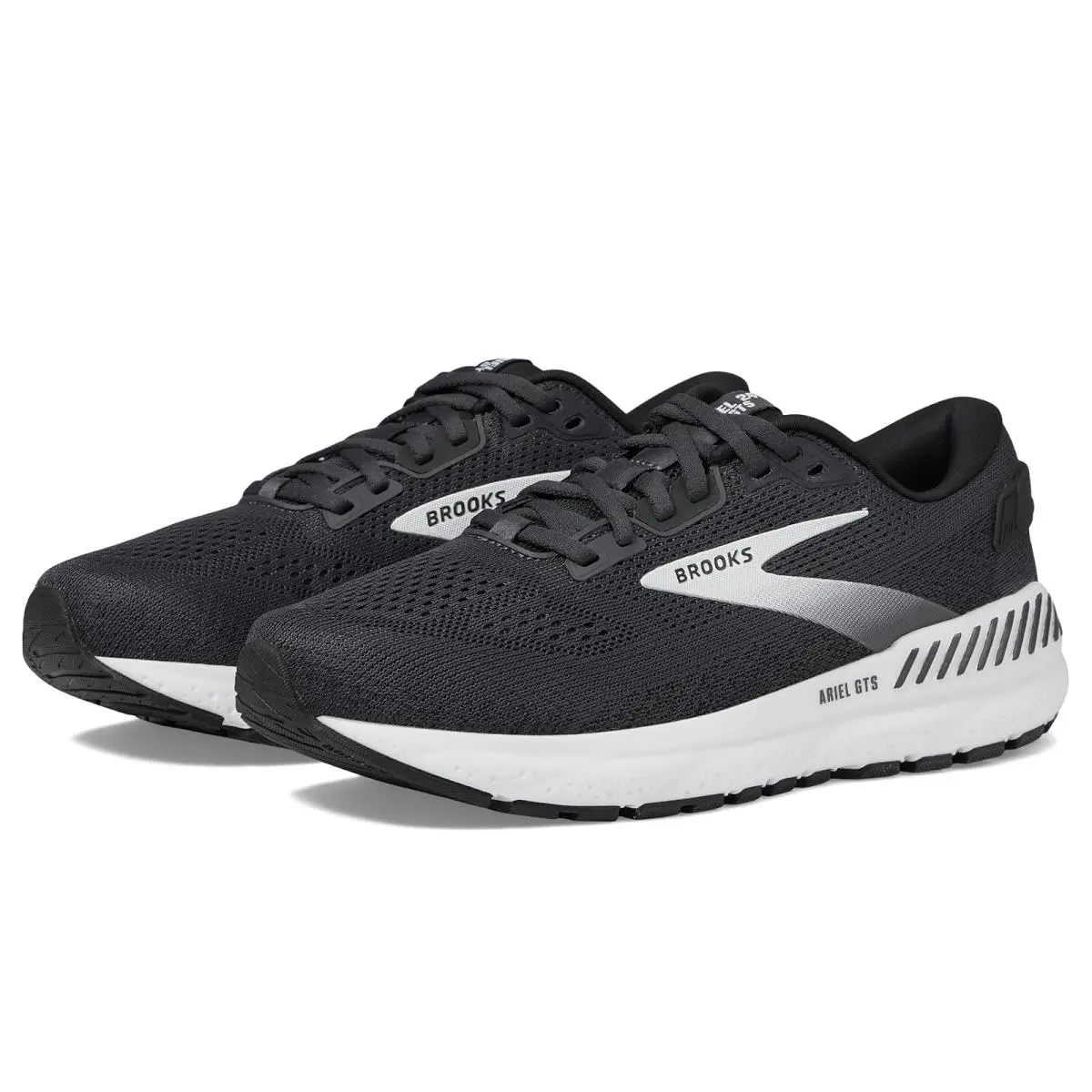 Brooks shoes - Ebony/Black/White 5