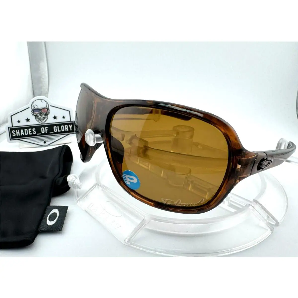 Underspin Tortoise W/ Bronze Polarized Sunglasses OO9166-06 by Oakley