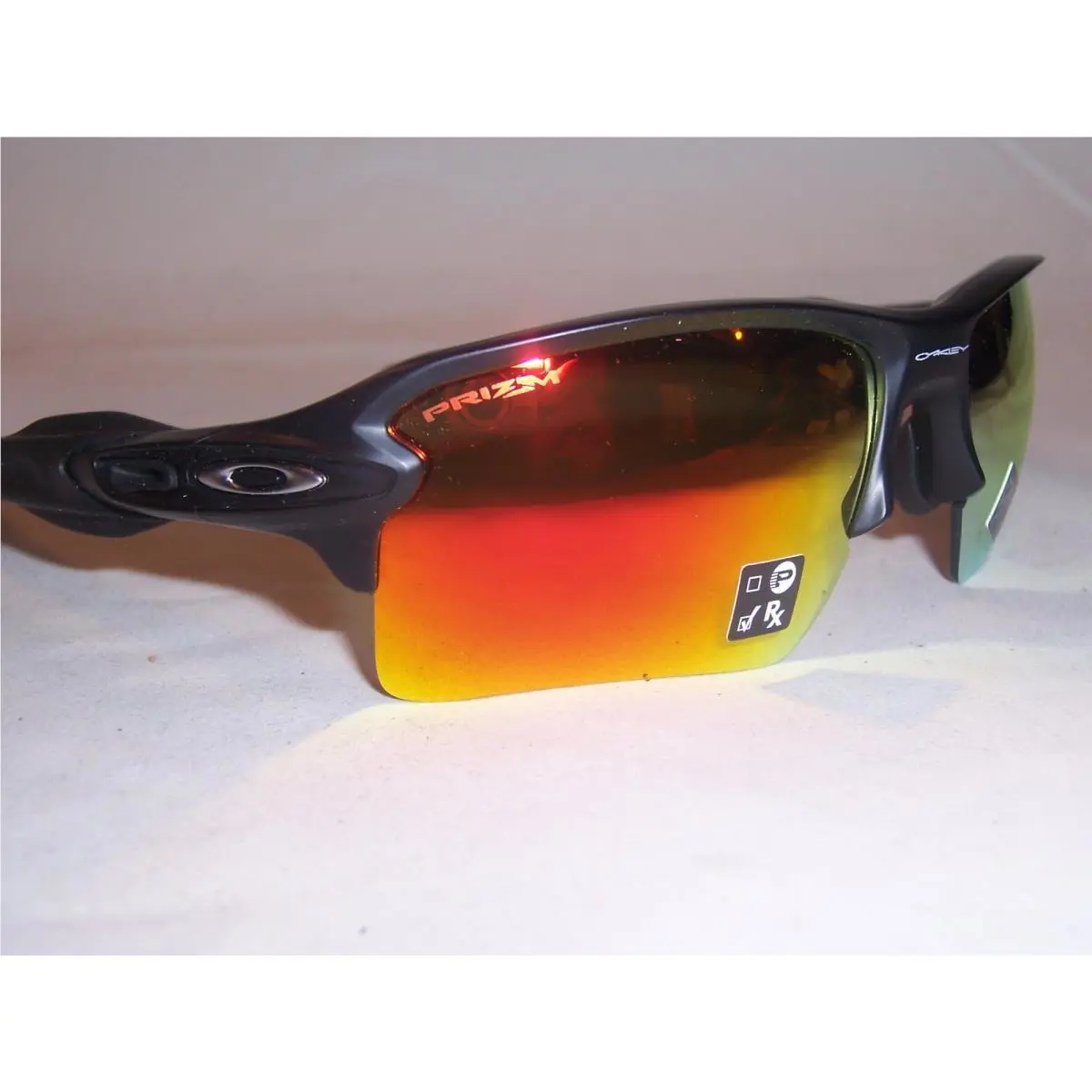 Sunglasses Flak 2.0 XL OO9188-E6 Black/prizm Ruby 9188 by Oakley